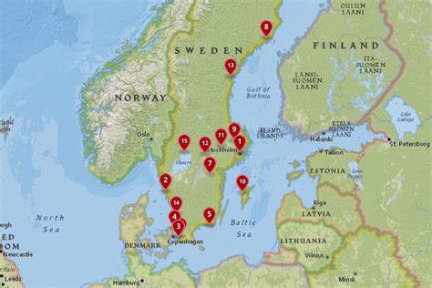 15 Best Cities to Visit in Sweden (+Map) .